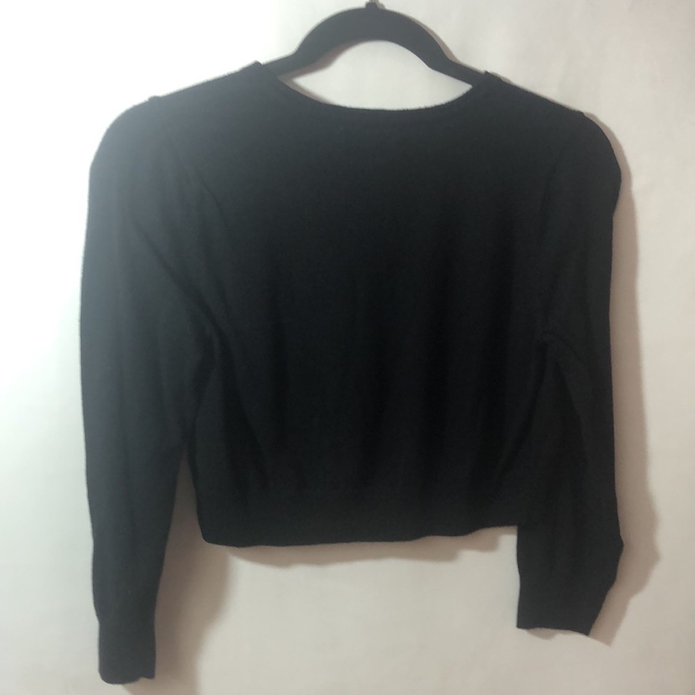 Motherhood maternity black cropped cardigan - Picture 8 of 8